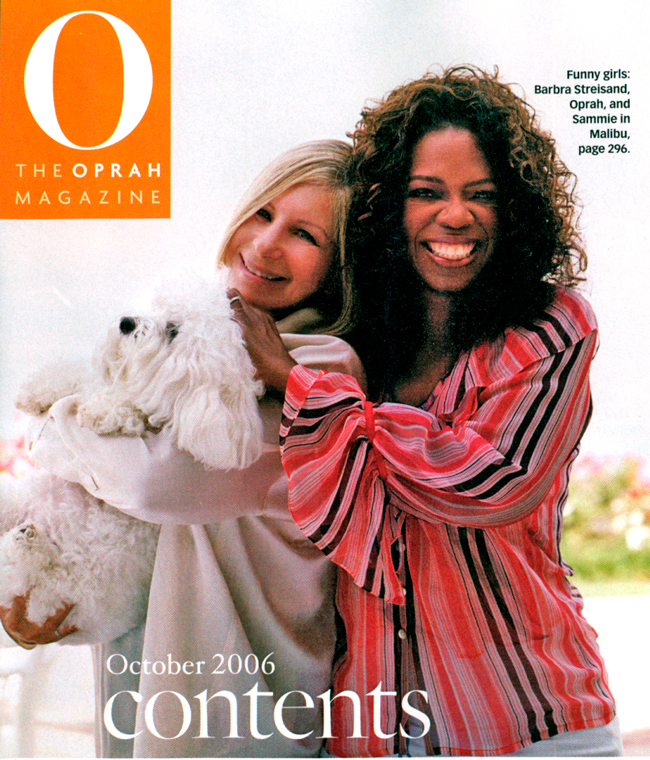 Oprah contents page photo