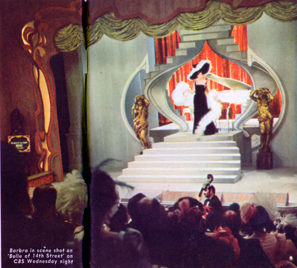 Streisand as the Belle