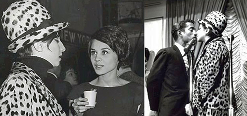 Streisand with Anna Maria Alberghetti and Sammy Davis Jr.