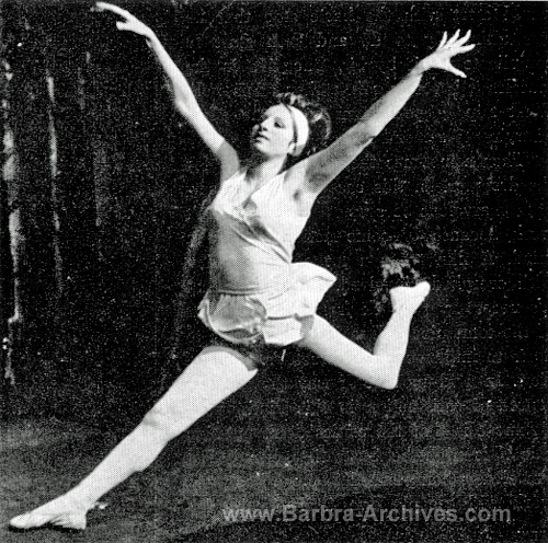 Streisand does ballet