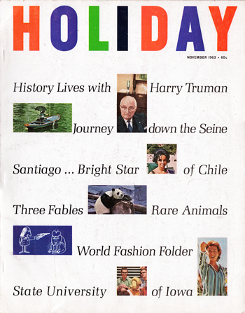 Holiday 1963 cover