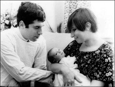 Elliott Gould, Jason Gould, Barbra Streisand