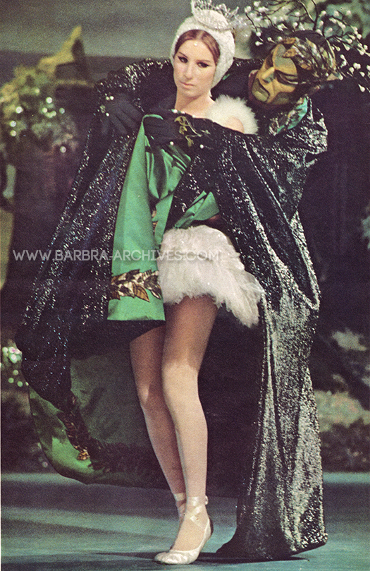 Streisand in ballet costume