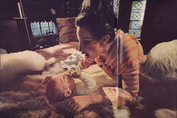 Streisand and baby