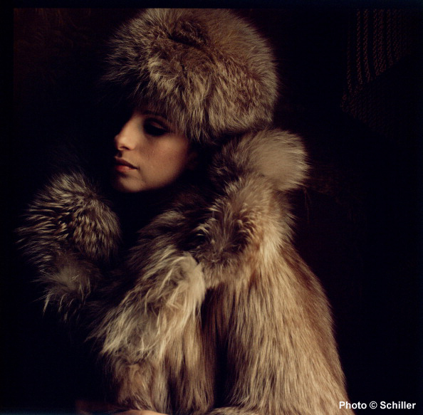 Schiller photograph in fur