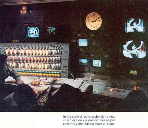 Control room monitors