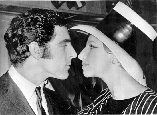 Anthony Newley and Barbra Streisand