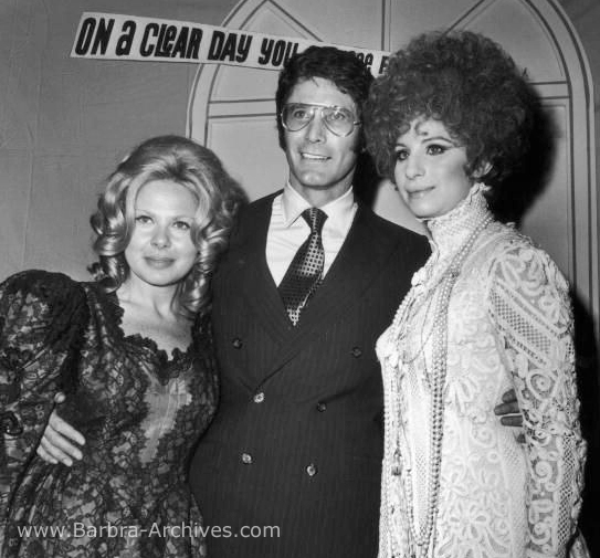 Mengers, Glaser, and Streisand in costume at Ball
