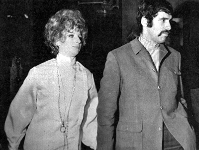 Streisand and husband Elliott Gould