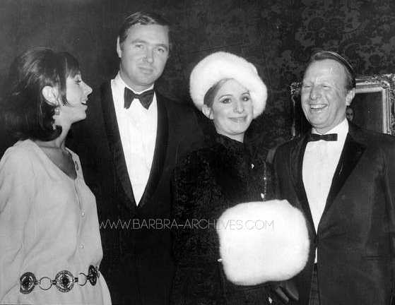 Streisand and Ray Stark accept Goldwyn Award