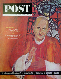 Saturday Evening Post cover 1963