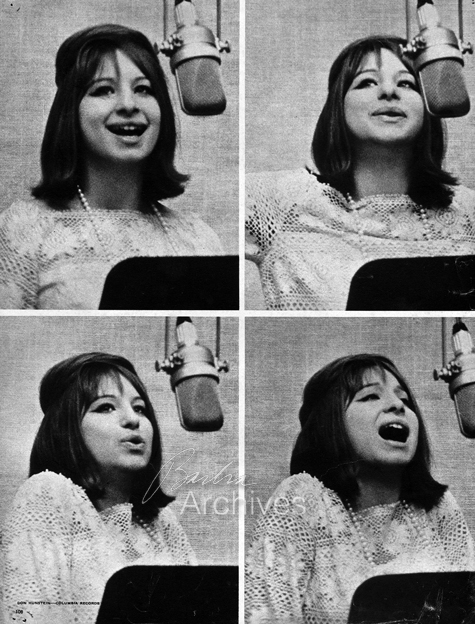 Don Hunstein photographs of Streisand recordings