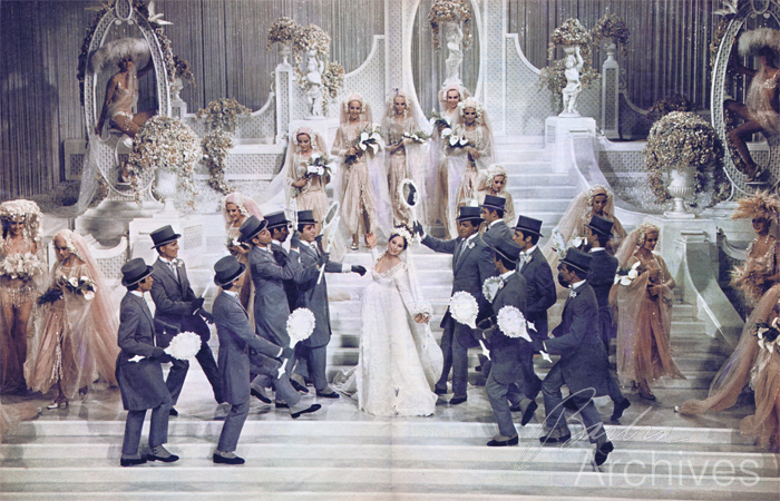 Streisand in Funny Girl movie bride number