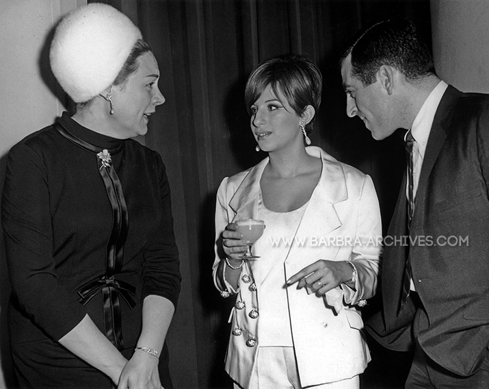 Tebaldi talks to Streisand