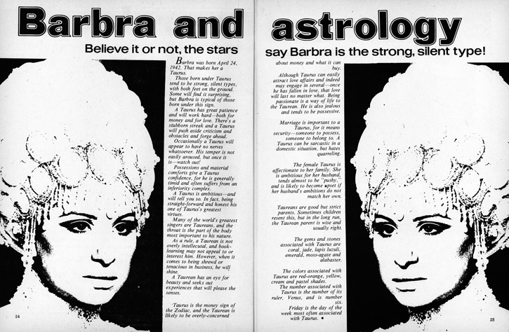 Barbra and Astrology