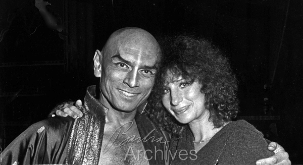 Yul Brynner and Streisand