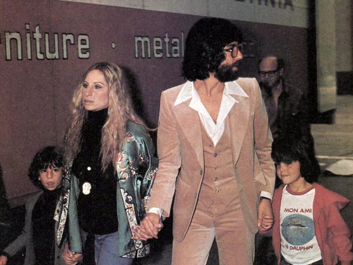 Peters, Streisand, and children