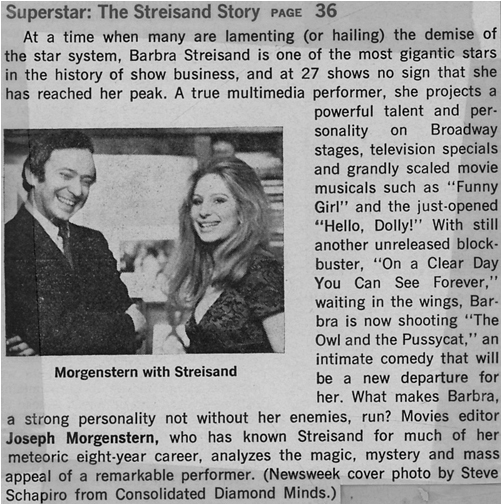 contents page of Newsweek