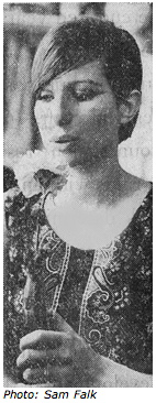 Barbra Streisand by Sam Falk