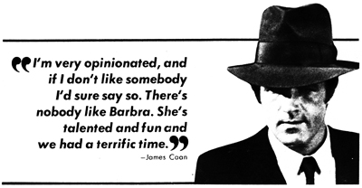 Pull quote from James Caan