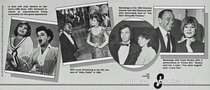 photos of Streisand career highlights