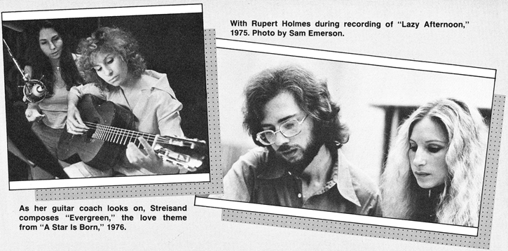 Streisand and Rupert Holmes