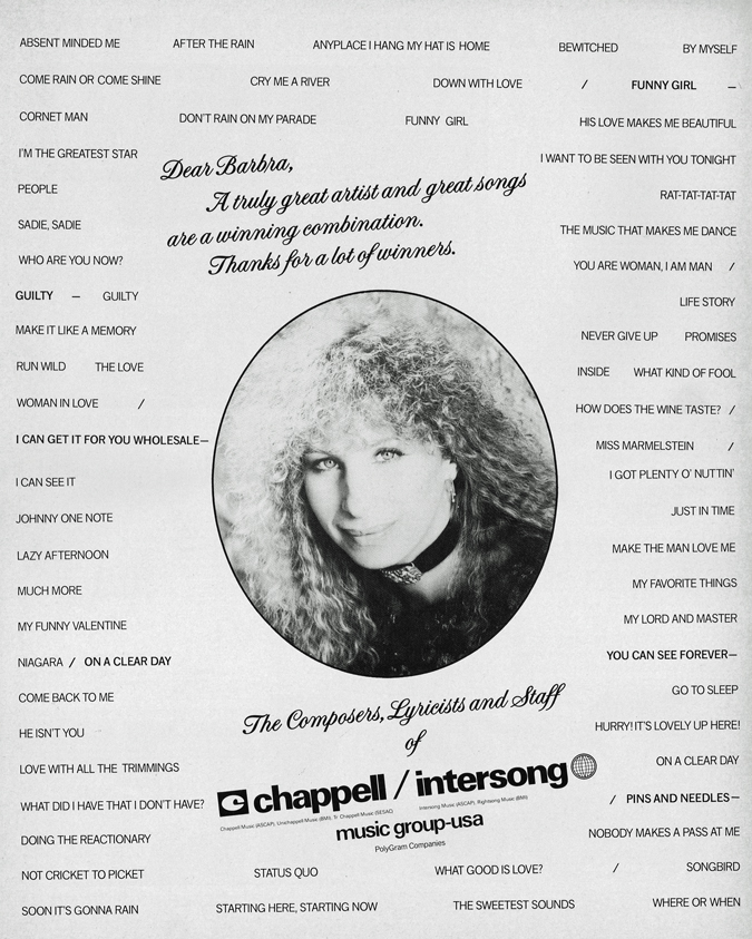Chappell Music ad