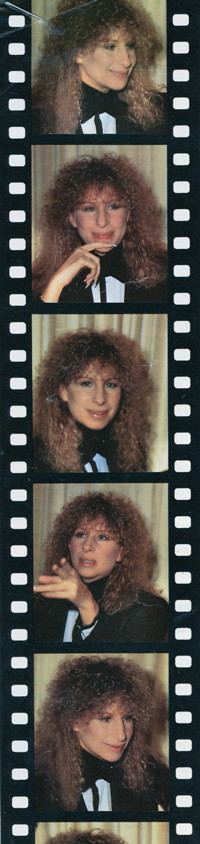 Candid stills of Streisand