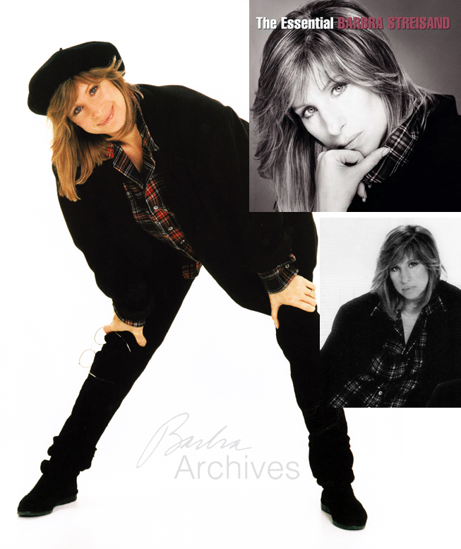 Streisand plaid shirt outtakes