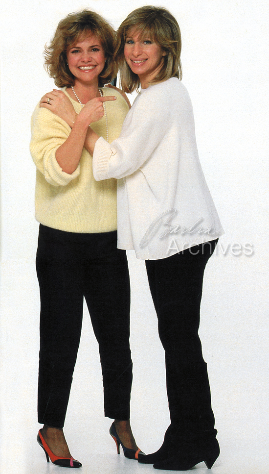 Sally Field and Streisand 