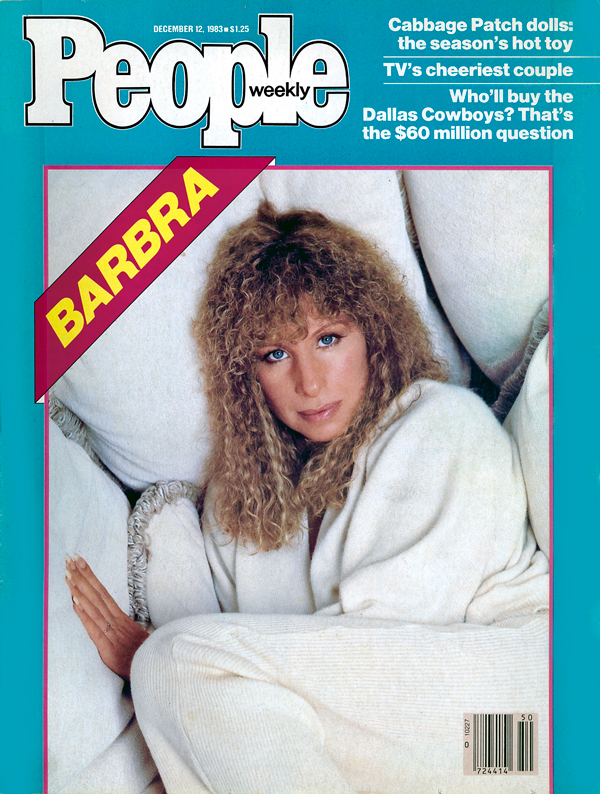 Streisand on cover of People magazine