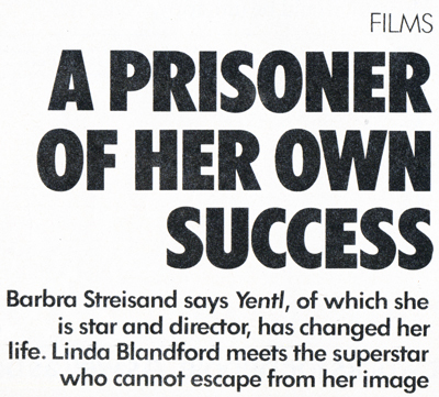 A Prisoner of her own success