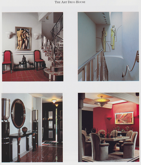 Photos of Art Deco house in Christies catalog