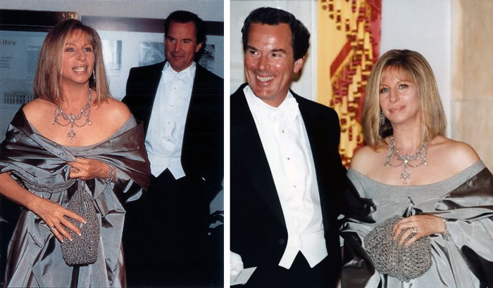 Streisand and Peter Jennings