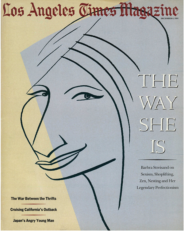 Streisand cover drawing