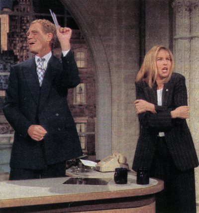 Letterman and Streisand