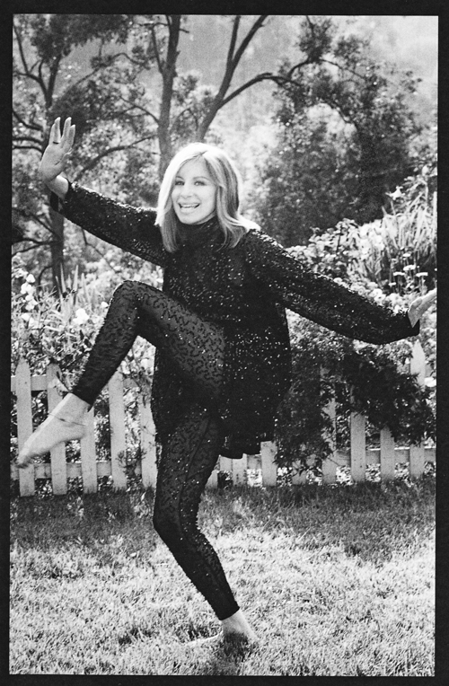 Streisand hamming it up