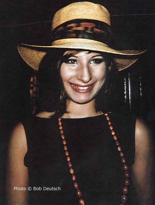 Streisand leaving Sardi's