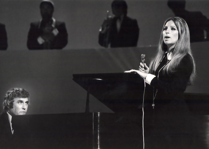 Burt Bacharach and Streisand