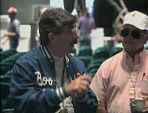 Smith works on The Concert