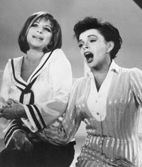 Streisand and Judy Garland