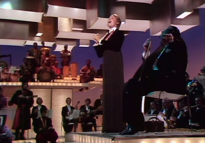 Ray Charles and Barbra Streisand