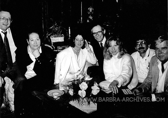 Principles back stage at One Voice concert