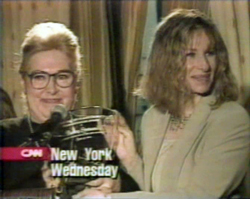 Bergman and Streisand and award